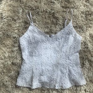 Peplum Lace Shirt